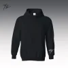 This is an image of black hoodie | Svart hoodie