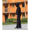 This is an image of black hoodie | Svart hoodie