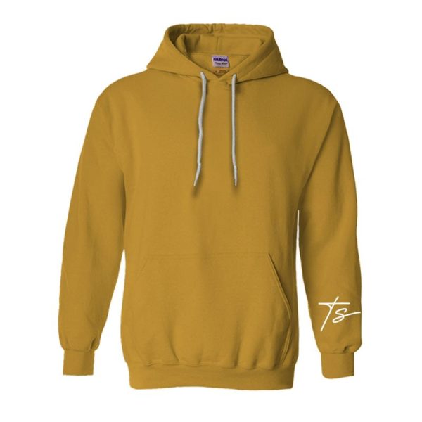 Plain yellow hoodie