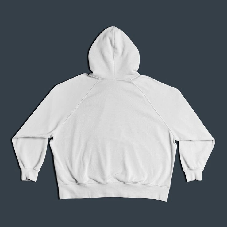 plain white hoodie