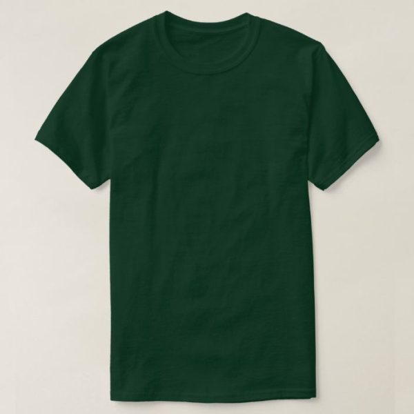 This is an image Plain Dark Green t-shirt