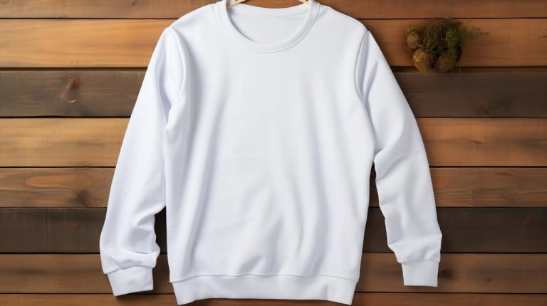 Long white sweatshirt online