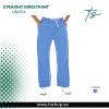 This is an image of Straight light blue Sweatpants