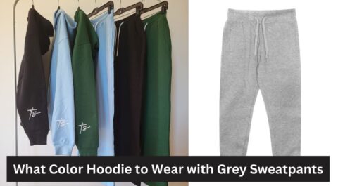 What Color Hoodie to Wear with Grey Sweatpants