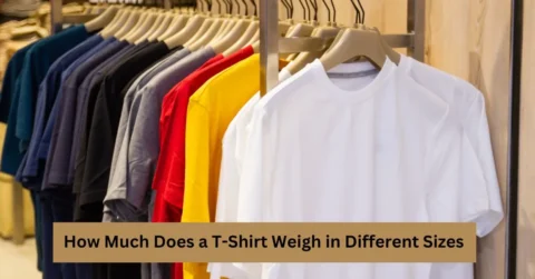 How Much Does a T-Shirt Weigh in Different Sizes