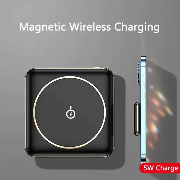 This is an image of Wireless Mini Power bank 10000 mah