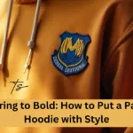 This is a cover image for the blog How to Put a Patch on a Hoodie with Style | Tsshop.se