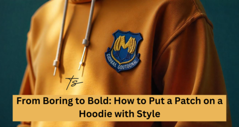 This is a cover image for the blog How to Put a Patch on a Hoodie with Style | Tsshop.se