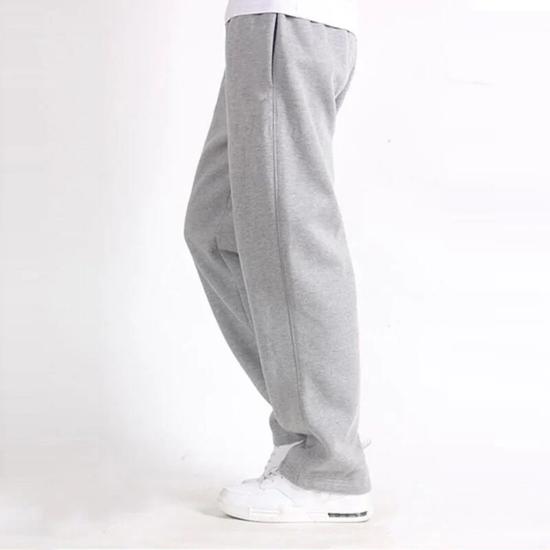 Straight Grey Sweatpants | Grå Mjukisbyxor | Unisex | TS