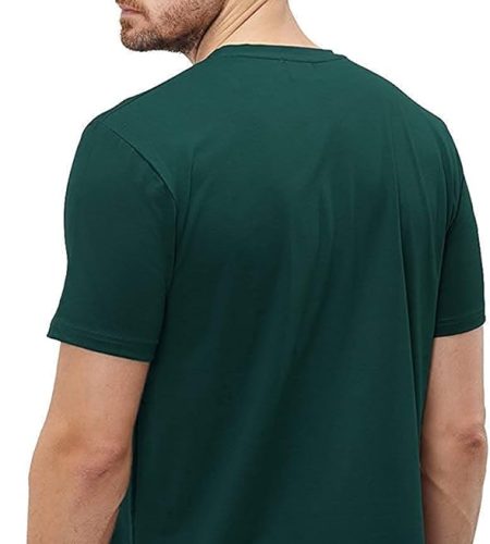 This is an image Plain Dark Green t-shirt